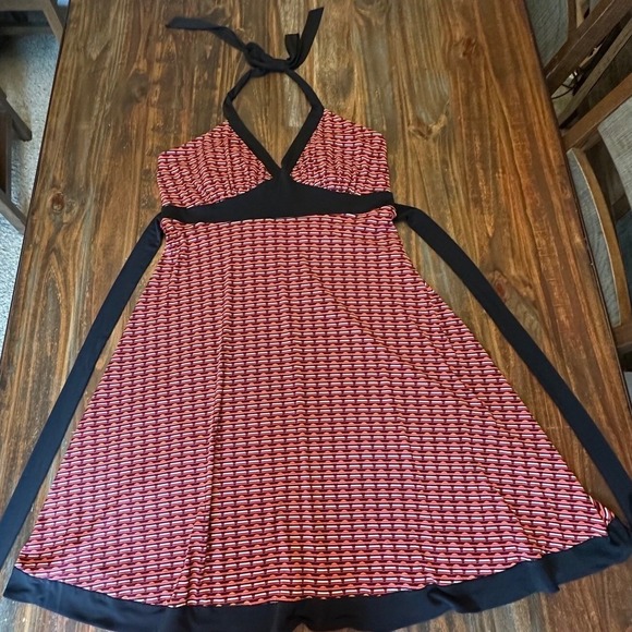 r&k originals Dresses & Skirts - Vintage R&K Originals Halter Dress Sleeveless Sundress‎ Woman's Size 14 Party